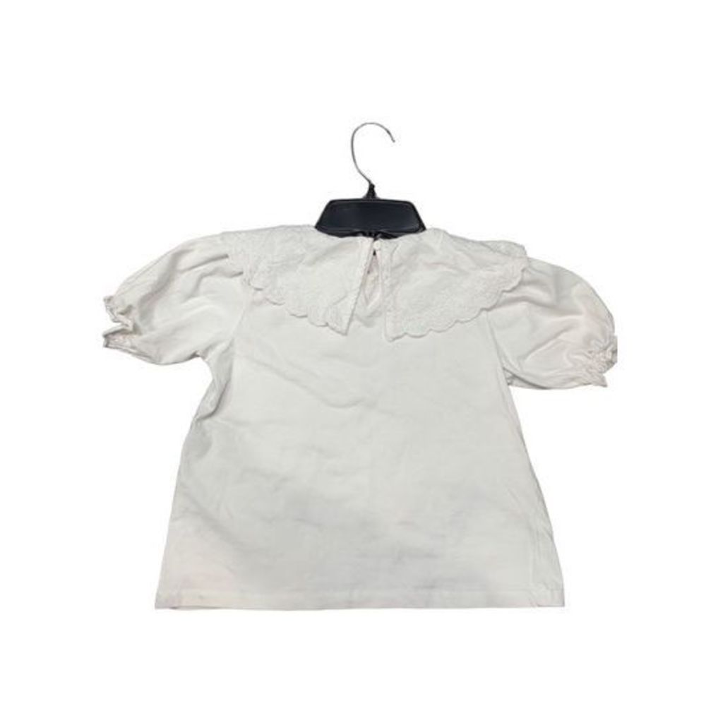 Zara collared white top